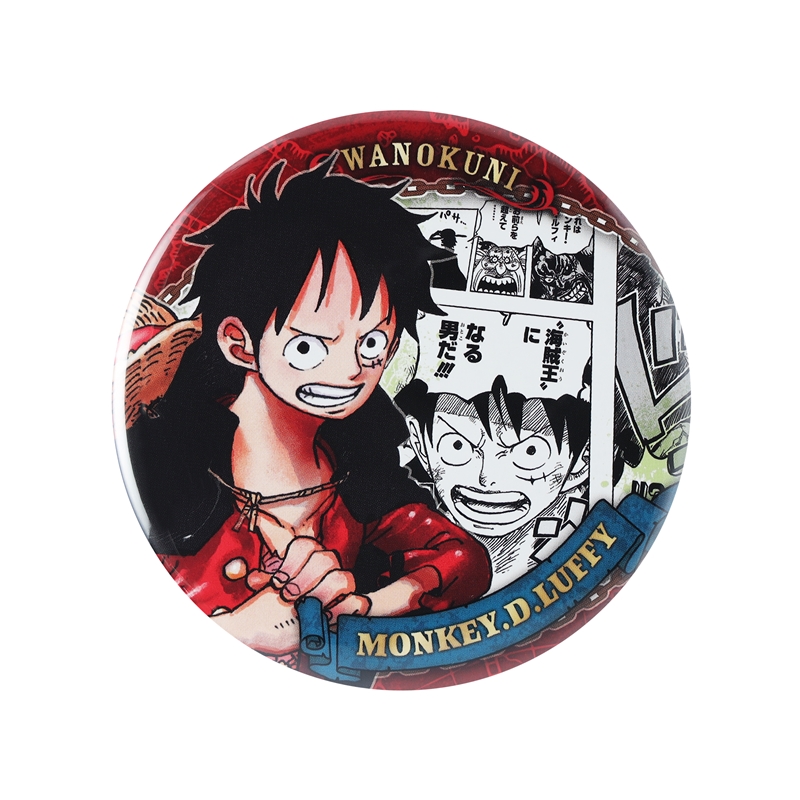 『ＯＮＥ　ＰＩＥＣＥ』コレクション缶バッジ“ＨＥＲＯＥＳ”　【モンキー・Ｄ・ルフィ】　第２弾　（全１０種／ランダム１種入り）　ＢＣ２