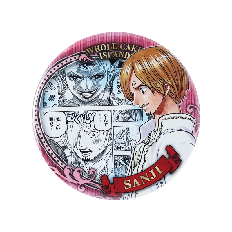 『ＯＮＥ　ＰＩＥＣＥ』コレクション缶バッジ“ＨＥＲＯＥＳ”　【サンジ】　第２弾　（全１０種／ランダム１種入り）　ＢＤ１