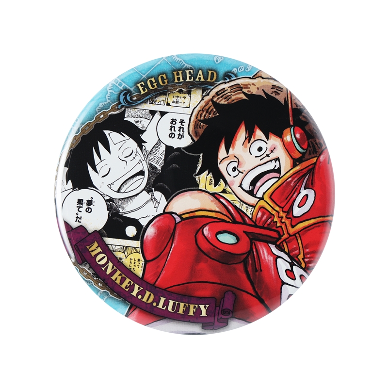 『ＯＮＥ　ＰＩＥＣＥ』コレクション缶バッジ“ＨＥＲＯＥＳ”　【モンキー・Ｄ・ルフィ】　第２弾　（全１０種／ランダム１種入り）　ＢＣ２