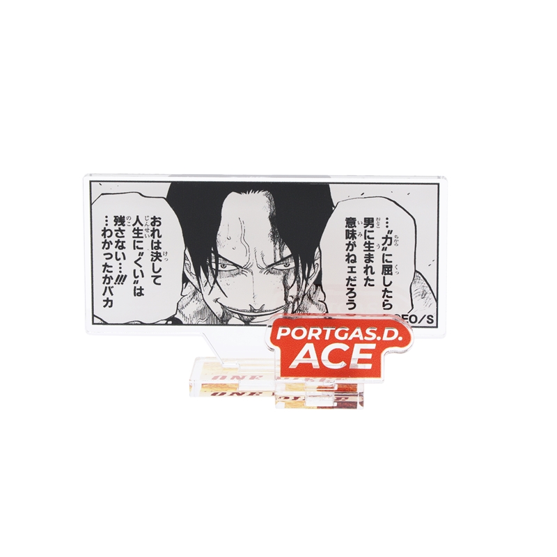 『ＯＮＥ　ＰＩＥＣＥ』アクリルフィギュアコレクション“ＨＥＲＯＥＳ”　ポートガス・Ｄ・エース　Ｖｏｌ．１　（全１０種／ランダム１種入り）　ＢＤ１