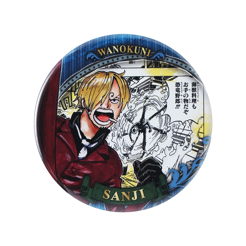 『ＯＮＥ　ＰＩＥＣＥ』コレクション缶バッジ“ＨＥＲＯＥＳ”　【サンジ】　第２弾　（全１０種／ランダム１種入り）　ＢＤ１