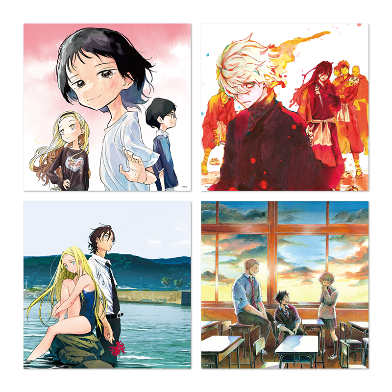 「少年ジャンプ＋」スクエアポスター画集　（２８枚入り）　＜少年ジャンプ＋展＞　ＢＥ２