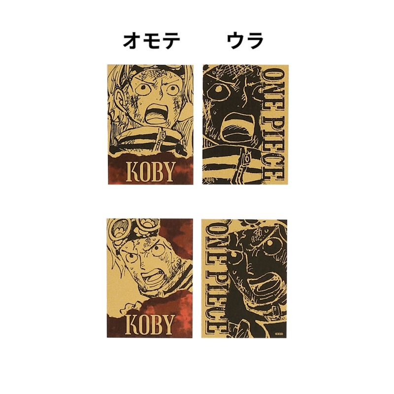 『ＯＮＥ　ＰＩＥＣＥ』黄金カードコレクション　２枚入り　第１弾　（全１０組／ランダム１組入り）　ＢＥ３