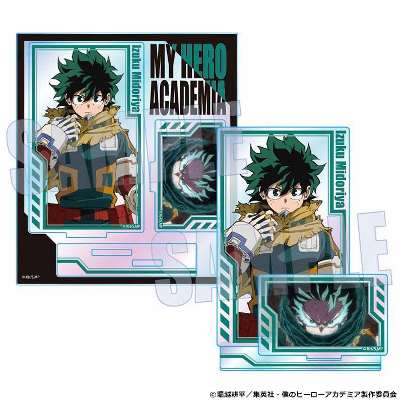 オーロラアクリルスタンド　僕のヒーローアカデミア／緑谷　出久