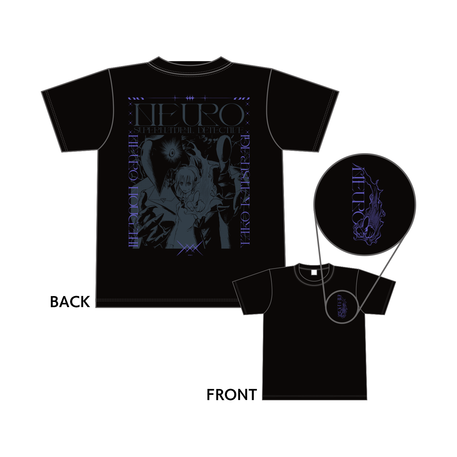 犯人をその指で指すのですＴシャツ（Ｍサイズ）／魔人探偵脳噛ネウロ Mサイズ