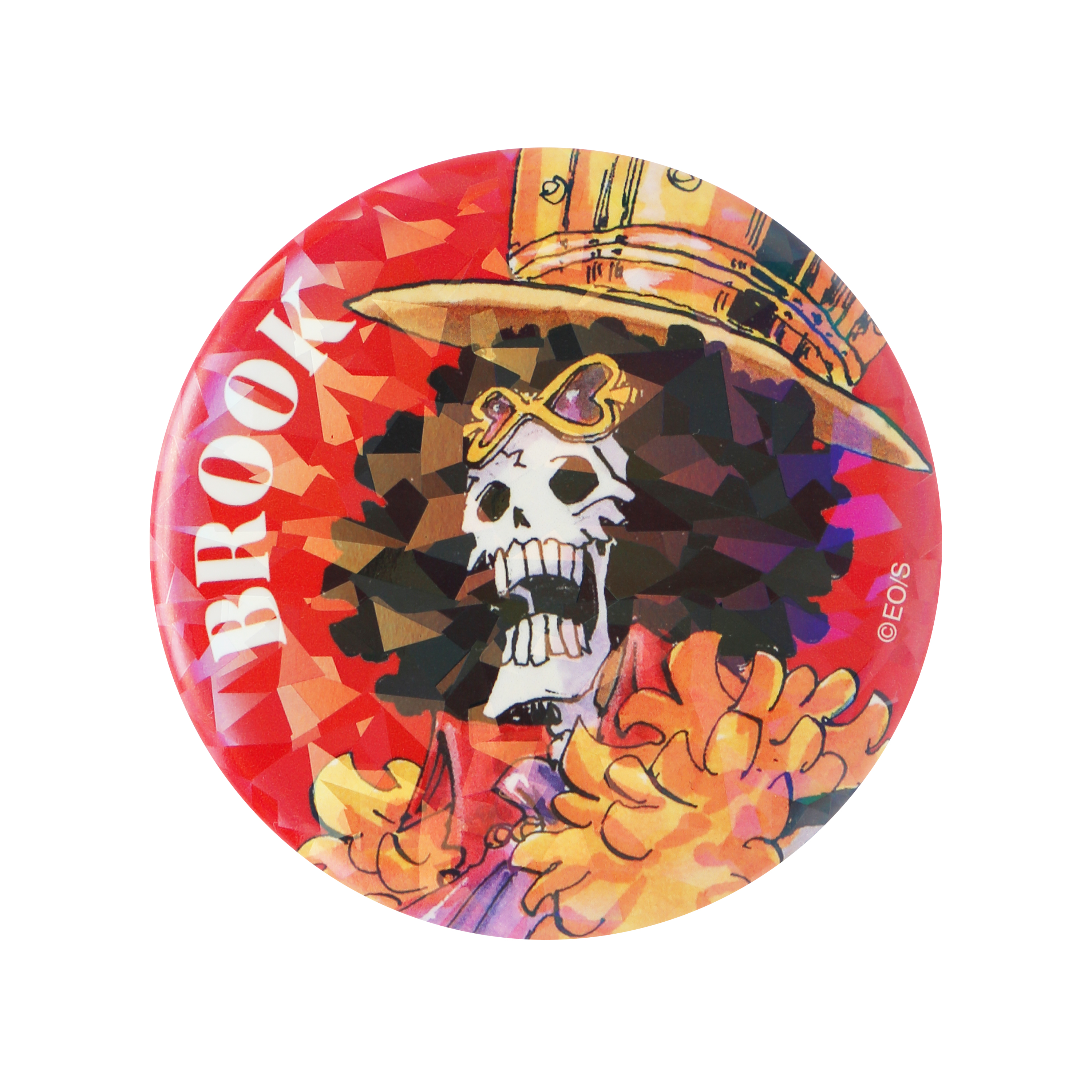 完全受注生産　「週刊少年ジャンプ」オールスター缶バッジ　『ＯＮＥ　ＰＩＥＣＥ』　［２６　ブルック］　ＢＢ３