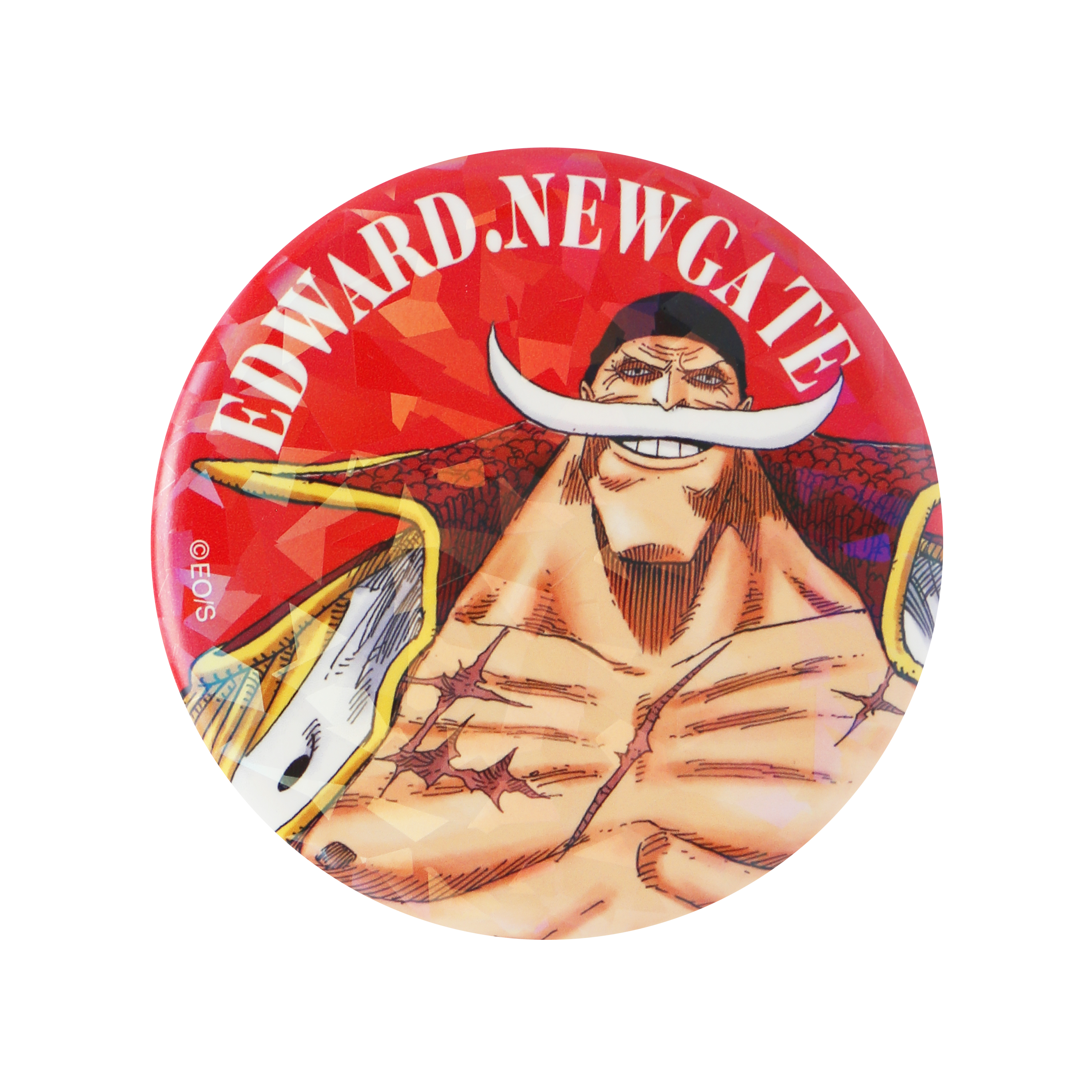 完全受注生産　「週刊少年ジャンプ」オールスター缶バッジ　『ＯＮＥ　ＰＩＥＣＥ』　［３１　エドワード・ニューゲート（白ひげ）］　ＢＢ３
