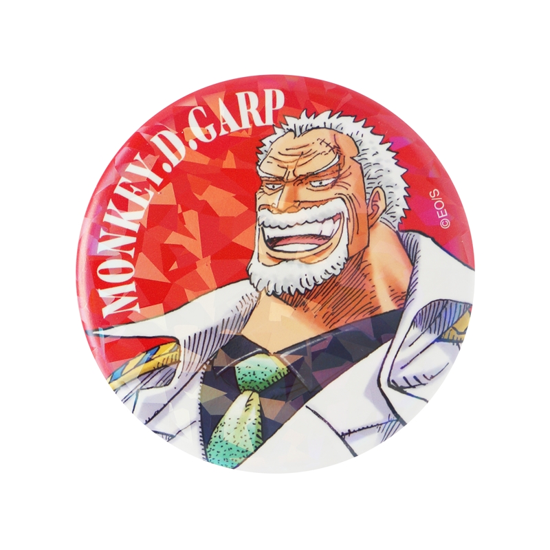 完全受注生産　「週刊少年ジャンプ」オールスター缶バッジ　『ＯＮＥ　ＰＩＥＣＥ』　［４４　モンキー・Ｄ・ガープ］　ＢＢ３