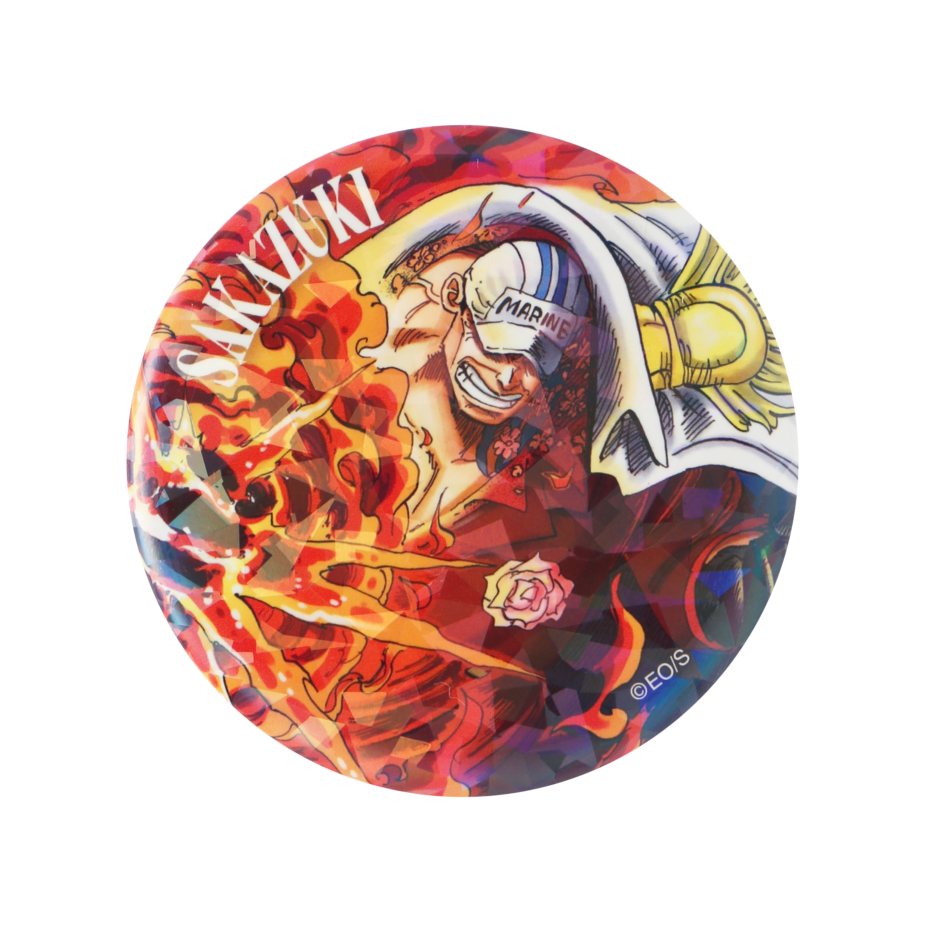 完全受注生産　「週刊少年ジャンプ」オールスター缶バッジ　『ＯＮＥ　ＰＩＥＣＥ』　［５３　サカズキ（赤犬）］　ＢＢ３
