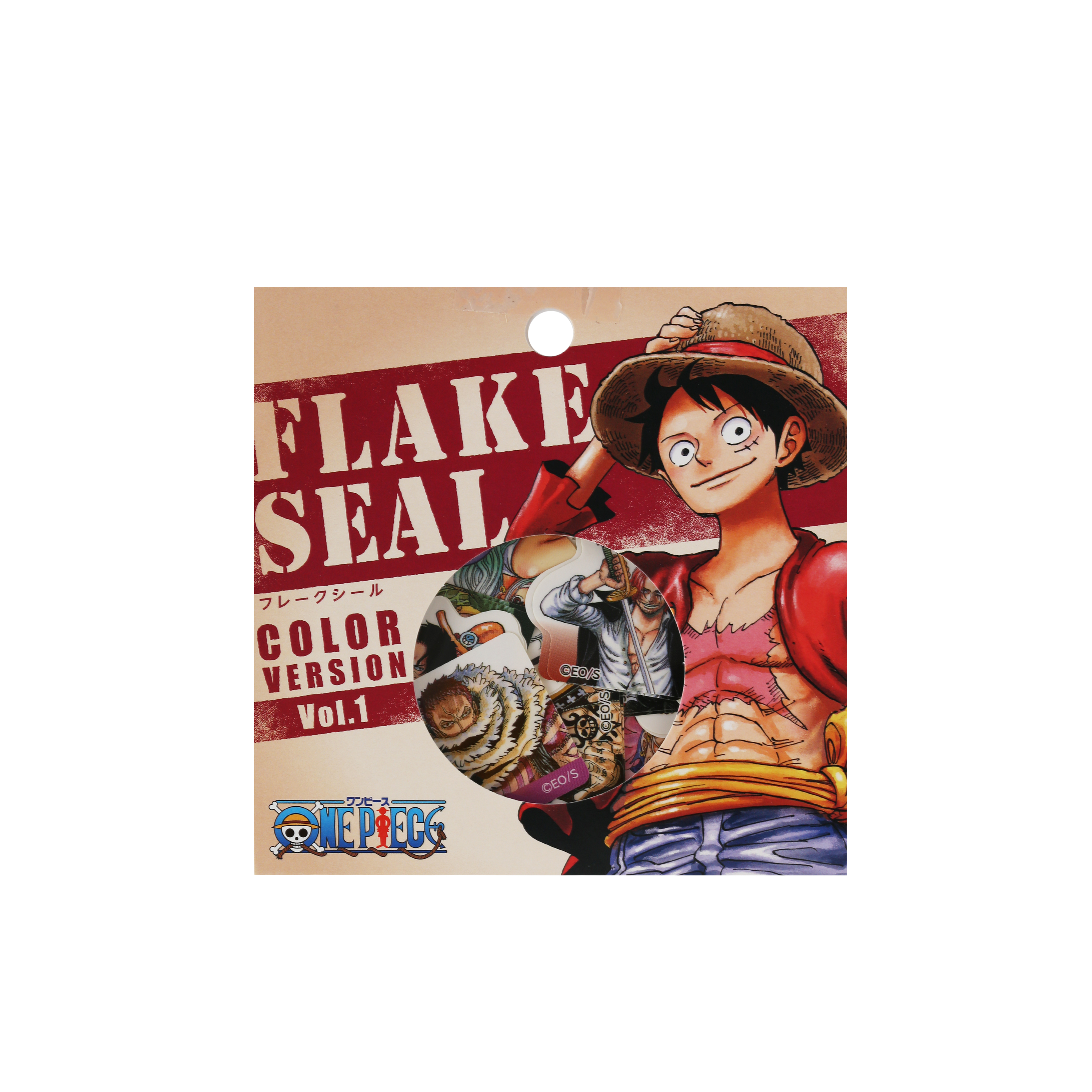 『ＯＮＥ　ＰＩＥＣＥ』フレークシール　－ＣＯＬＯＲ　ＶＥＲＳＩＯＮ　Ｖｏｌ．１－　ＢＢ４