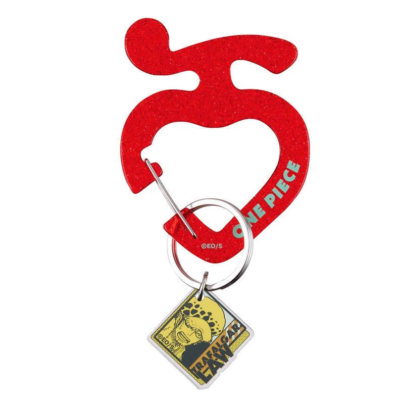 『ＯＮＥ　ＰＩＥＣＥ』チャーム付きアクリルカラビナ　ロー　ＢＣ３