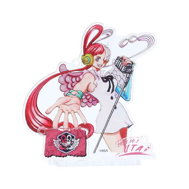 『ＯＮＥ　ＰＩＥＣＥ』バースデイジオラマフィギュア－ｋｉｒａｔ☆－　（箔入りアクリル／ボールチェーン付き）　ウタ　ＢＣ４