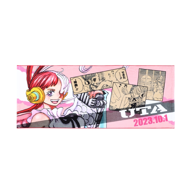 『ＯＮＥ　ＰＩＥＣＥ』フルカラーフェイスタオル　ウタ　ＢＣ４