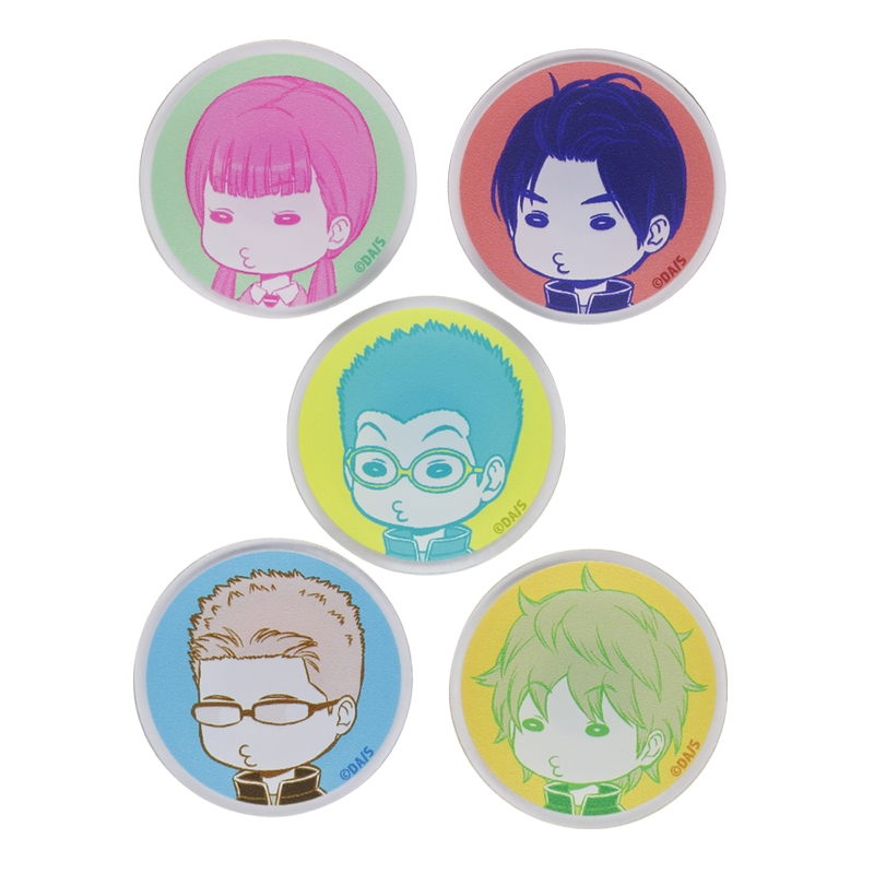 『ワールドトリガー』アクリルピンズセット　Ａ級４位　草壁隊　ＢＤ１