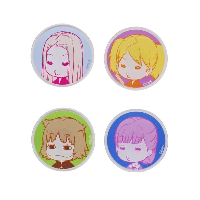 『ワールドトリガー』アクリルピンズセット　Ａ級６位　加古隊　ＢＤ１