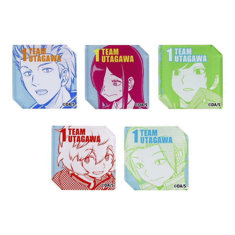 『ワールドトリガー』マグネットセット　歌川１番隊　ＢＤ１