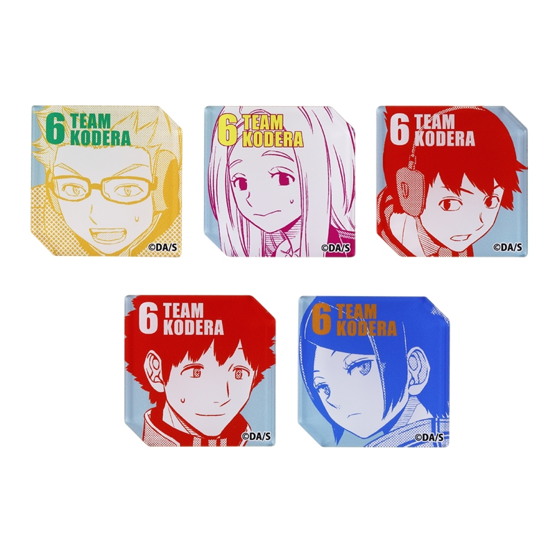 『ワールドトリガー』マグネットセット　古寺６番隊　ＢＤ１