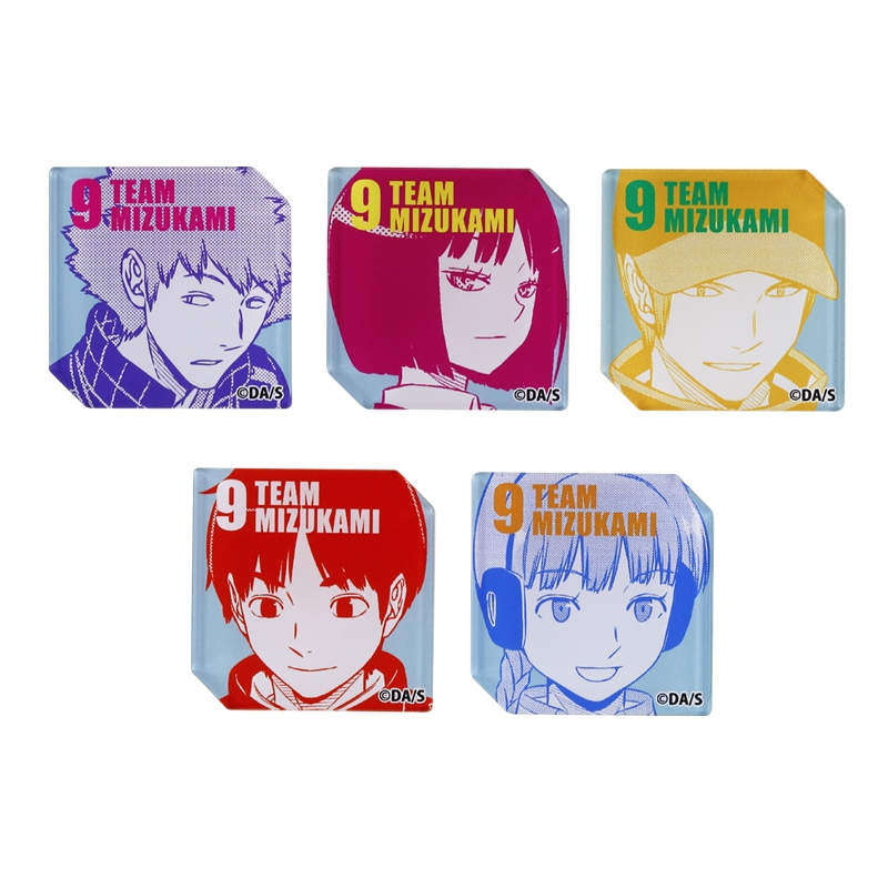 『ワールドトリガー』マグネットセット　水上９番隊　ＢＤ１