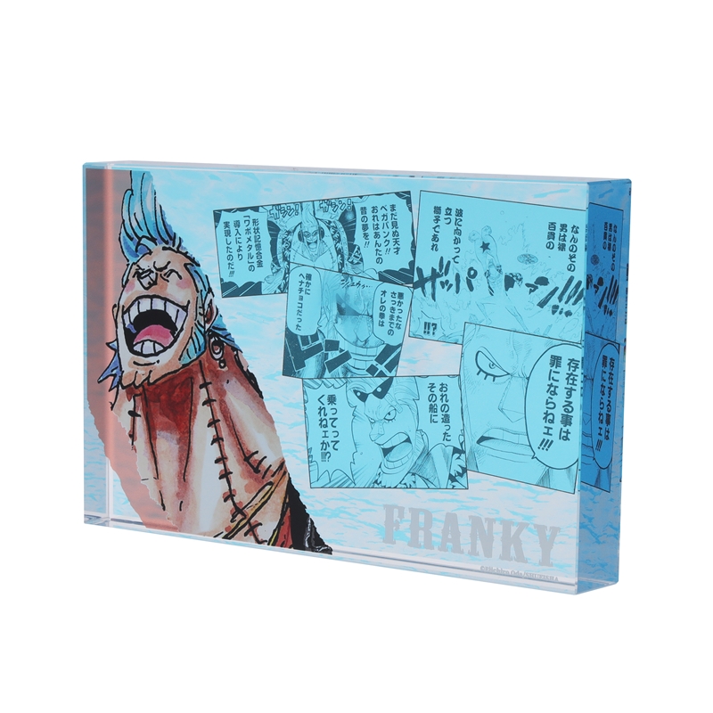 『ＯＮＥ　ＰＩＥＣＥ』アクリルブロック　“ＨＥＲＯＥＳ”　フランキー　ＢＤ１