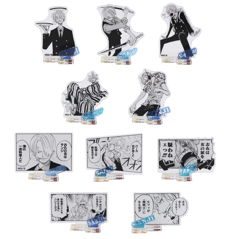 『ＯＮＥ　ＰＩＥＣＥ』アクリルフィギュアコレクション“ＨＥＲＯＥＳ”　サンジ　Ｖｏｌ．１　（全１０種／ランダム１種入り）　ＢＤ１