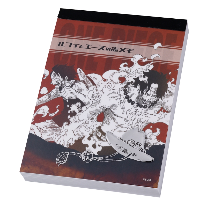 『ＯＮＥ　ＰＩＥＣＥ』ルフィとエースの志メモ　ブロマイド付き　ＢＤ２