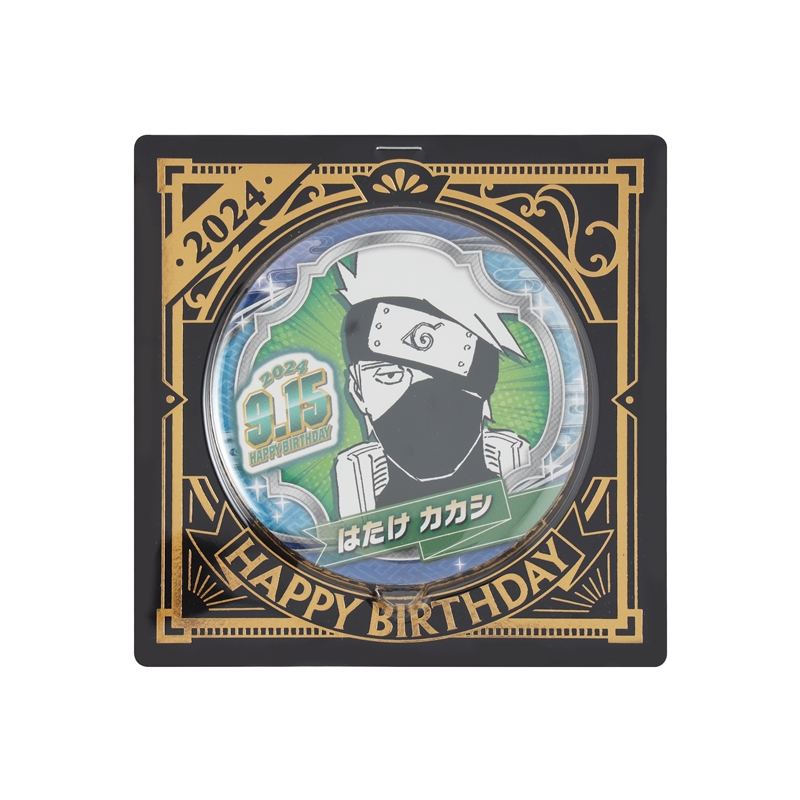 『ＮＡＲＵＴＯ－ナルト－』バースデイ缶バッジ　はたけカカシ　ＢＤ３