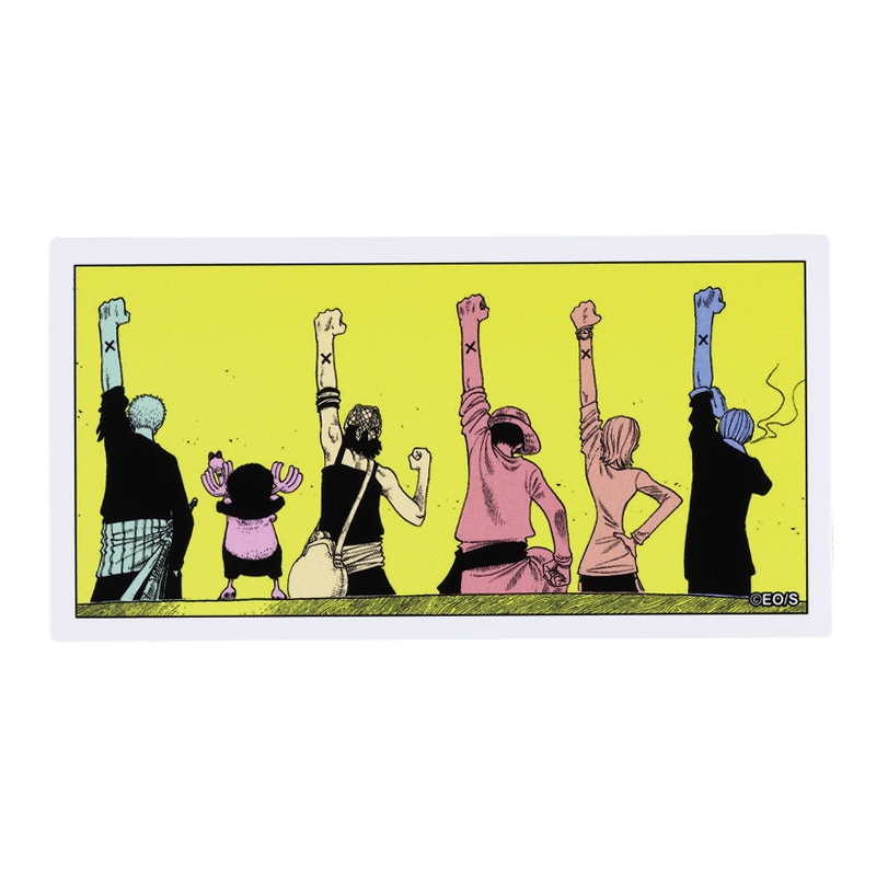 『ＯＮＥ　ＰＩＥＣＥ』コマステッカー　仲間の印だ　ＢＤ４－ＪＳ