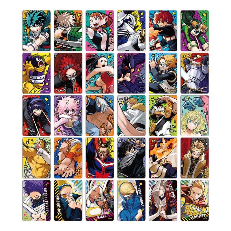 『僕のヒーローアカデミア』マグネットステッカーコレクション　全種セット　（全３０種入り）　ＢＤ４－ＪＦ