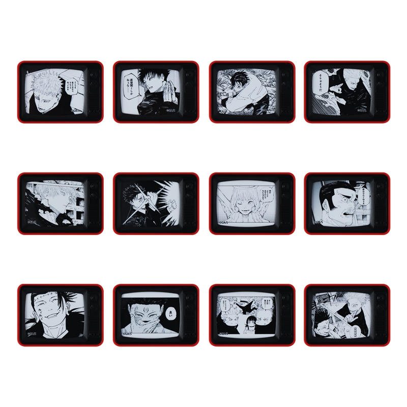 『呪術廻戦』ミニチュアテレビフレームマグネット　（全１２種／ランダム１種入り）　ＢＤ４－ＪＦ