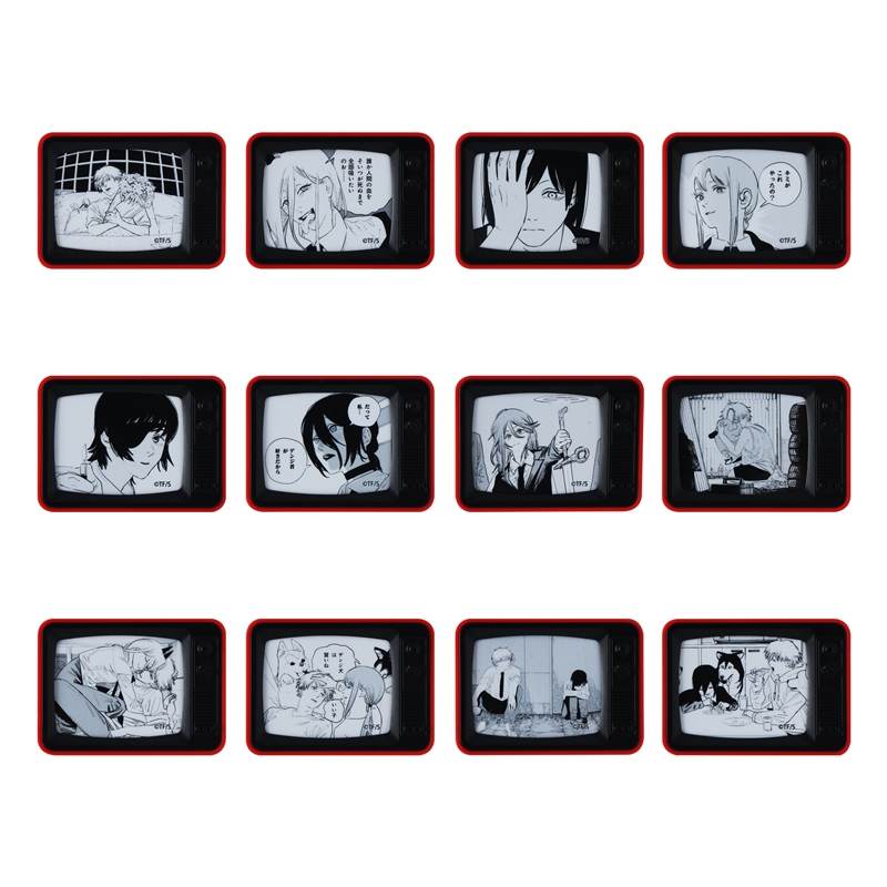 『チェンソーマン』ミニチュアテレビフレームマグネット　（全１２種／ランダム１種入り）　ＢＤ４－ＪＦ