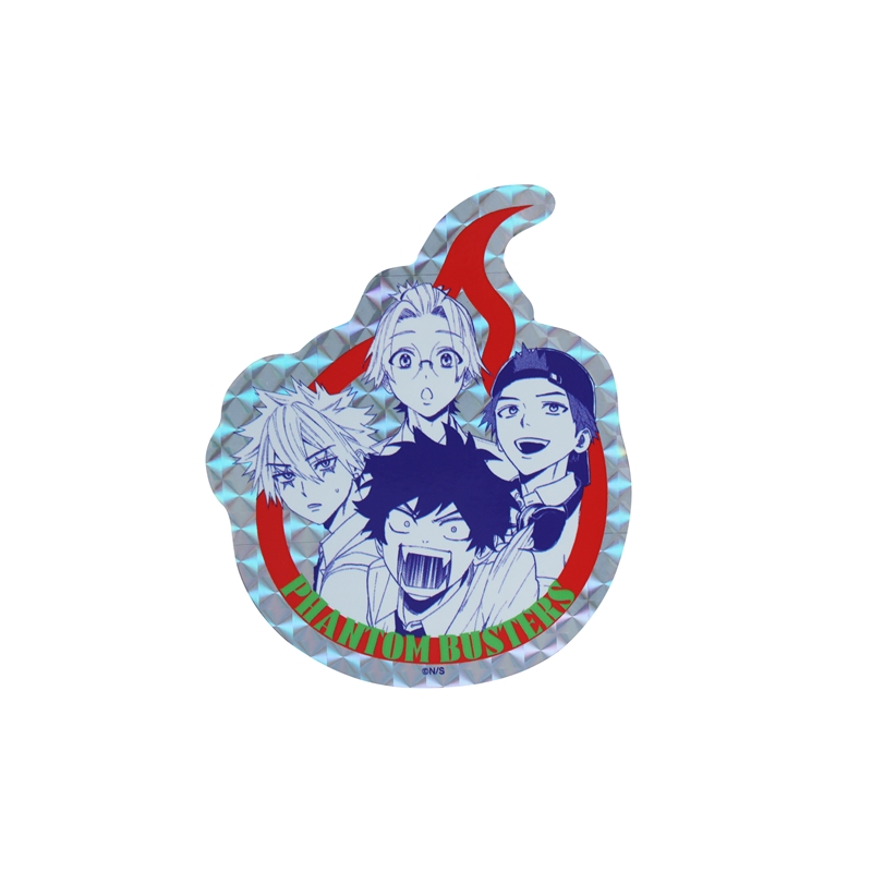 『ファントムバスターズ』オーロラシャインステッカー（１００×１００ｍｍ以内変形サイズ）　ＢＤ４－ＪＮＰＧ