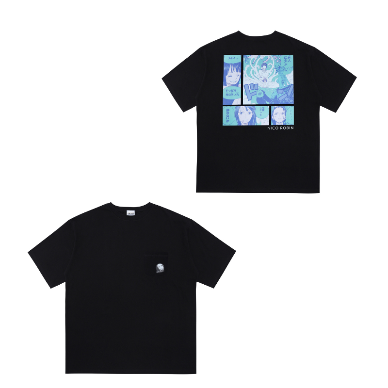 『ＯＮＥ　ＰＩＥＣＥ』ポケット付きビッグシルエットＴシャツ　“ＨＥＲＯＥＳ”　ニコ・ロビン　ＢＥ１
