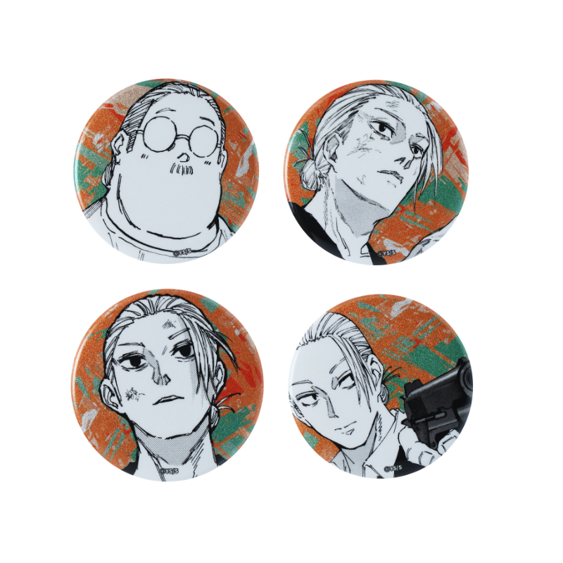 『ＳＡＫＡＭＯＴＯ　ＤＡＹＳ』缶バッジ４個セット　ＥＭＯＴＩＯＮＳ　坂本太郎　ＢＥ１