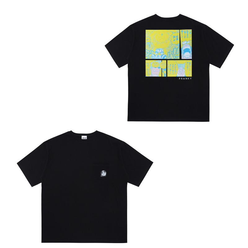 『ＯＮＥ　ＰＩＥＣＥ』ポケット付きビッグシルエットＴシャツ　“ＨＥＲＯＥＳ”　フランキー　ＢＥ１