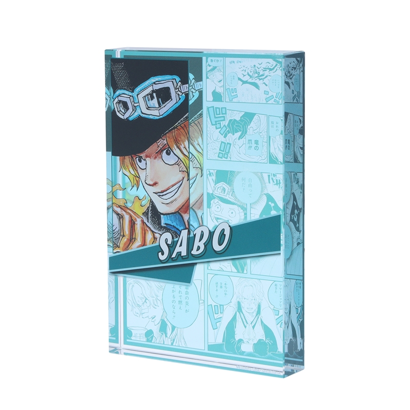 『ＯＮＥ　ＰＩＥＣＥ』アクリルブロック　“ＨＥＲＯＥＳ”　サボ　ＢＥ１