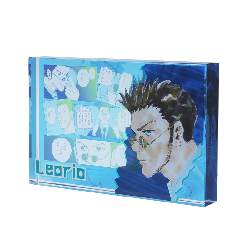 『ＨＵＮＴＥＲ×ＨＵＮＴＥＲ』アクリルブロック　“ＨＥＲＯＥＳ”　レオリオ＝パラディナイト　ＢＥ１