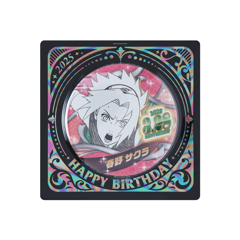 『ＮＡＲＵＴＯ－ナルト－』バースデイ缶バッジ　春野サクラ　ＢＥ１