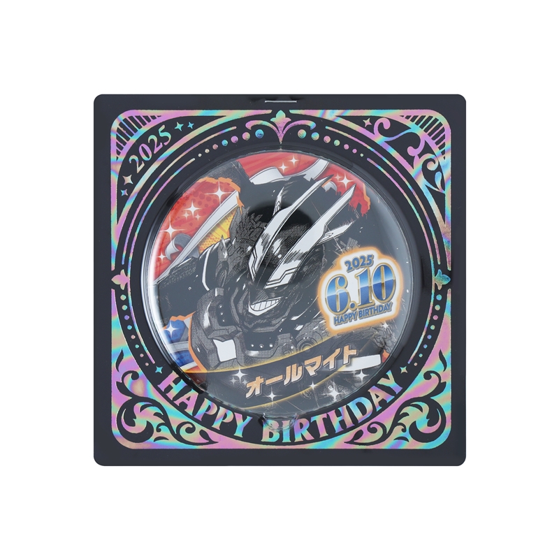 『僕のヒーローアカデミア』バースデイ缶バッジ　オールマイト　ＢＥ２