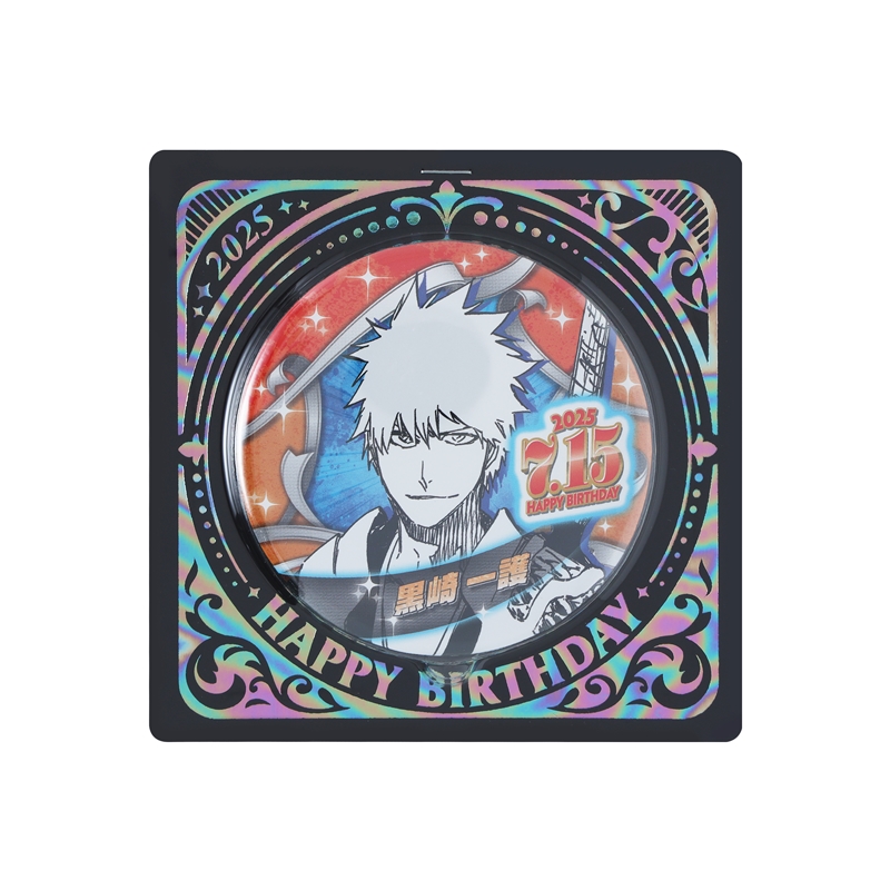 『ＢＬＥＡＣＨ』バースデイ缶バッジ　黒崎一護　ＢＥ３