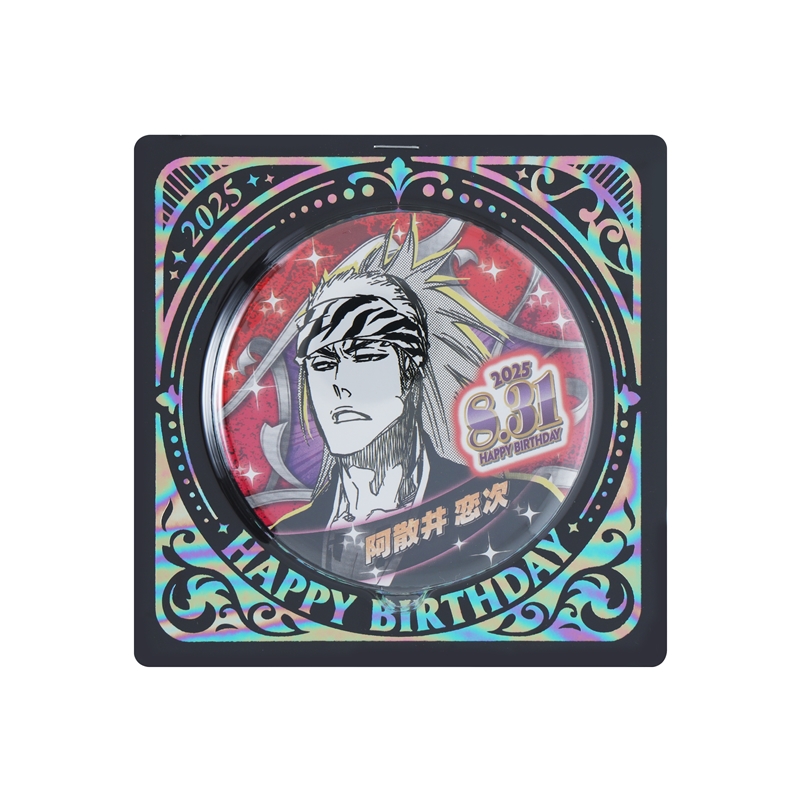 『ＢＬＥＡＣＨ』バースデイ缶バッジ　阿散井恋次　ＢＥ３