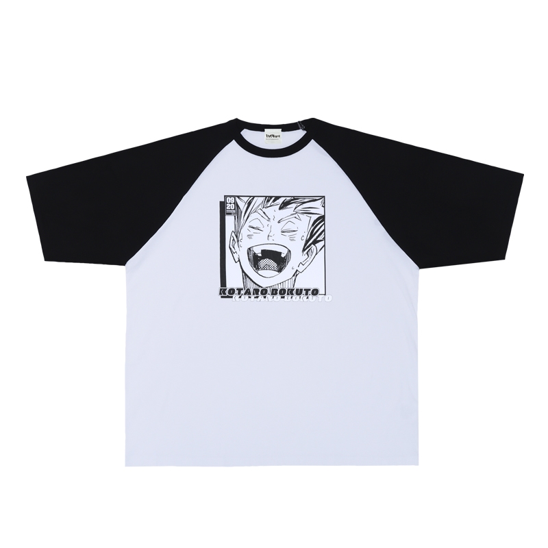 『ハイキュー！！』ラグランＴシャツ　“ＨＥＲＯＥＳ”　木兎光太郎　ＢＥ３