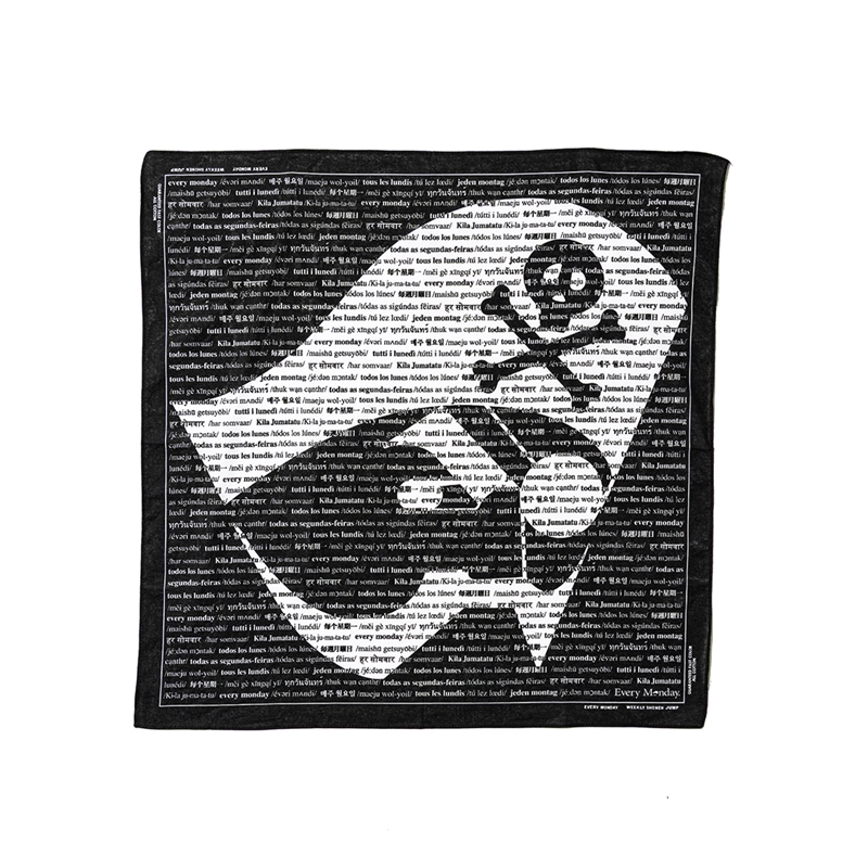 『Ｅｖｅｒｙ　Ｍｏｎｄａｙ』＿ＬＯＧＯ　バンダナ