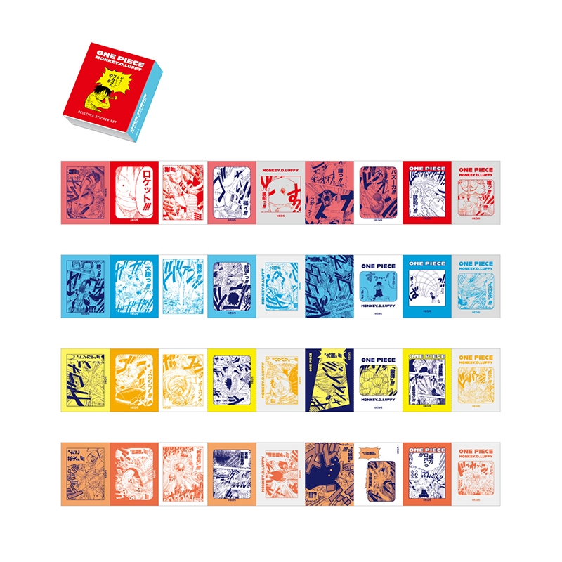 『ＯＮＥ　ＰＩＥＣＥ』ベローズステッカーセット　第１弾　ＢＥ４－ＪＳ