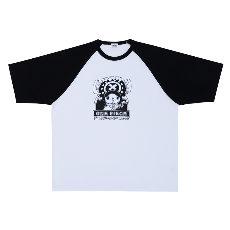 『ＯＮＥ　ＰＩＥＣＥ』ラグランＴシャツ　“ＨＥＲＯＥＳ”　トニートニー・チョッパー　ＢＥ４