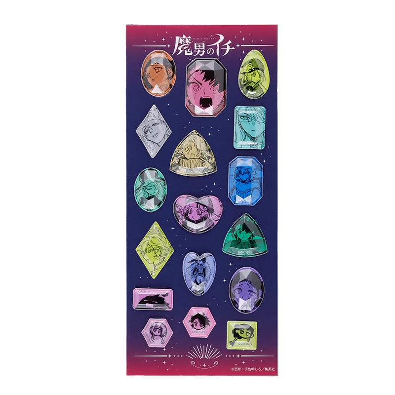 『魔男のイチ』ジュエリーステッカー　ＢＥ４－ＪＳ