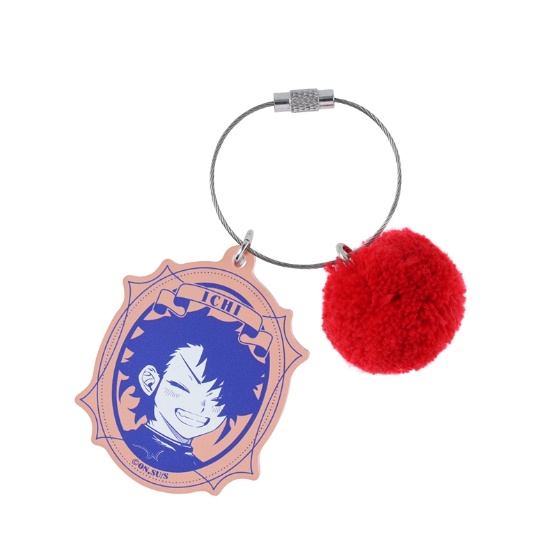 『魔男のイチ』ポンポンキーホルダー　ＢＥ４－ＪＳ