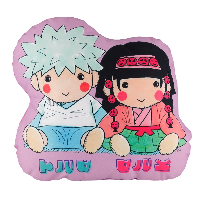 『ＨＵＮＴＥＲ×ＨＵＮＴＥＲ』ダイカットクッション　キルア＆アルカ　ＢＥ４－ＪＦ