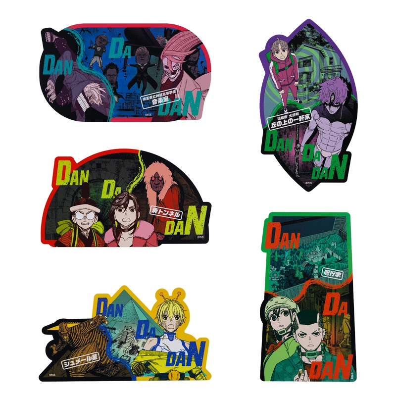 『ダンダダン』トラベルステッカーセット（５種入り）　ＢＥ４－ＪＳ
