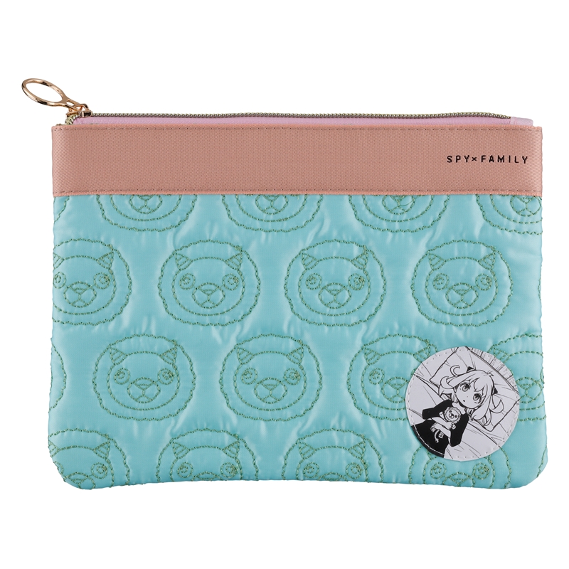 『ＳＰＹ×ＦＡＭＩＬＹ』キルティングフラットポーチ　ＢＥ４－ＪＳ