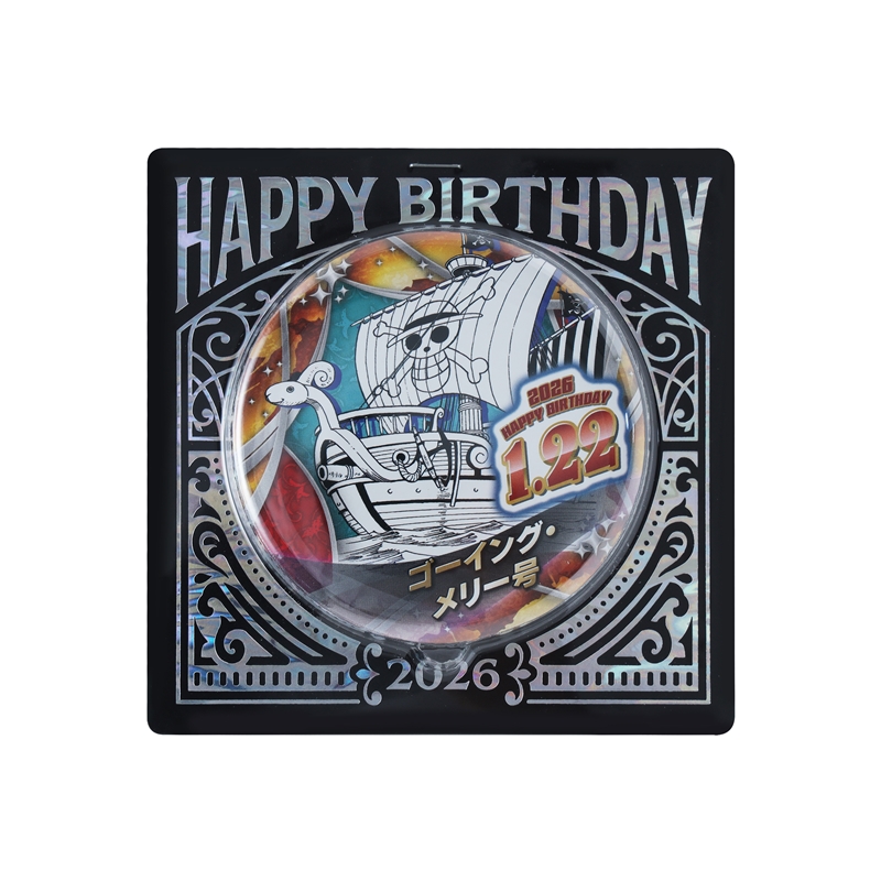 『ＯＮＥ　ＰＩＥＣＥ』バースデイ缶バッジ　ゴーイング・メリー号　ＢＦ１